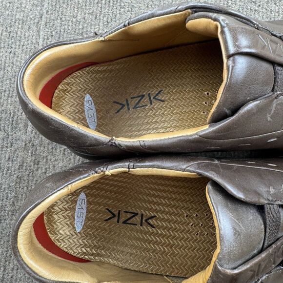 KIZIK New York Hand Free  Slip On Sneakers Men’s 9.5M  Brown Leather M0202CB main image 2